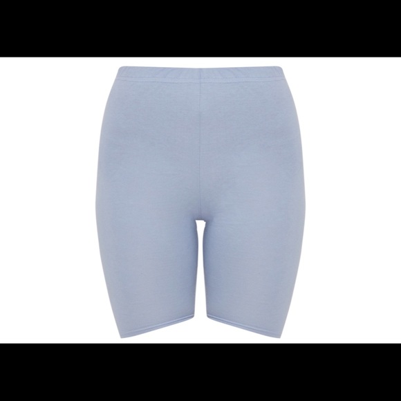 baby blue cycling shorts